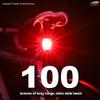 CYGOLITE Hotshot 100 Lumen Bike Tail Light 6 Night & Daytime Modes User Tuneable Flash Speed Compact Design IP64 Water Resistant Secured Hard Mount USB Rechargeable Great for Busy Roads view 2