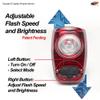 CYGOLITE Hotshot 100 Lumen Bike Tail Light 6 Night & Daytime Modes User Tuneable Flash Speed Compact Design IP64 Water Resistant Secured Hard Mount USB Rechargeable Great for Busy Roads view 3