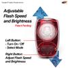 Cygolite Hotshot SL 50 Lumen Bike Tail Light 6 Night & Daytime Modes User Tuneable Flash Speed Compact Design IP64 Water Resistant Secured Hard Mount USB Rechargeable Great for Busy Roads view 3