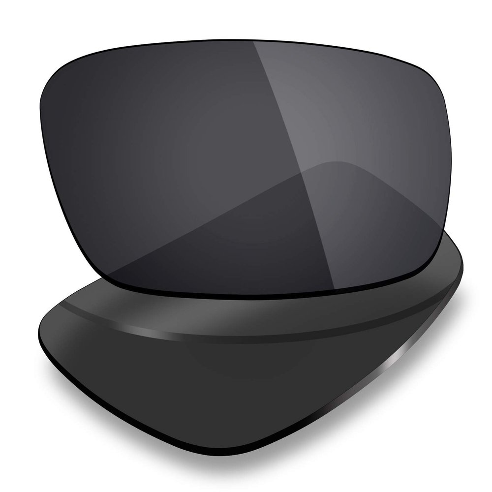 Mryok Polarized Replacement Lenses for Oakley Crankshaft OO9239 Sunglasses, HD Polarized, UV Protection, Impact Resistant & Perfectly Fit - Stealth Black