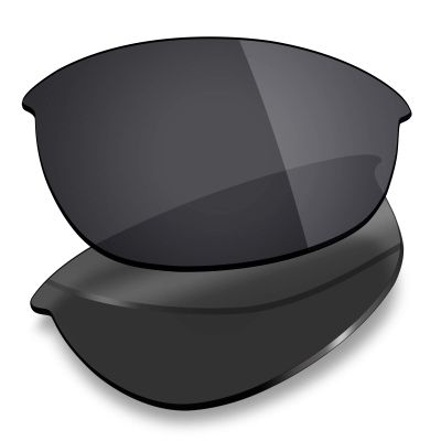 Mryok Polarized Replacement Lenses for Oakley Half Jacket - Stealth Black