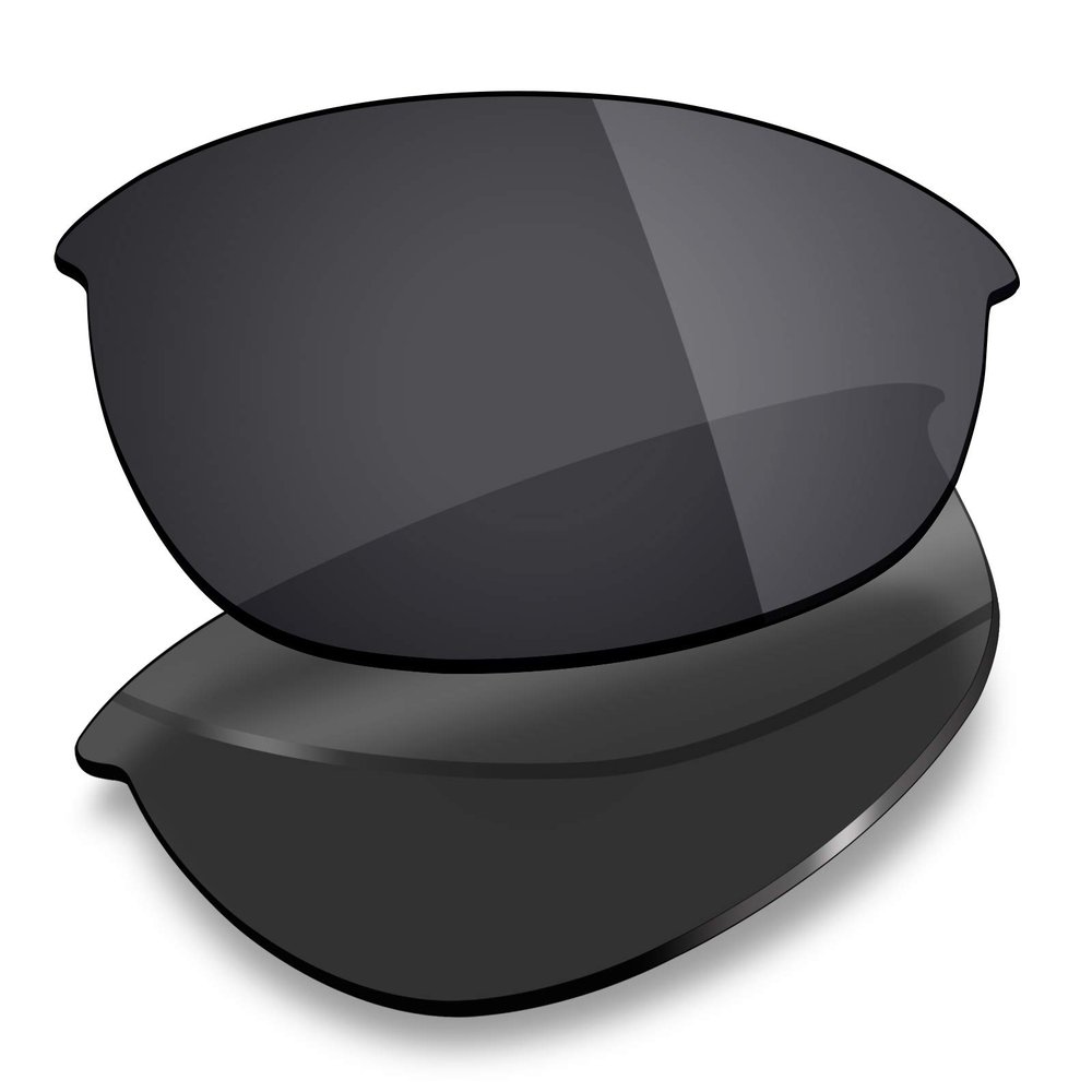 Mryok Polarized Replacement Lenses for Oakley Half Jacket - Stealth Black