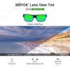 Mryok Polarized Replacement Lenses for Oakley Jawbone/Racing Jacket - Emerald Green view 4