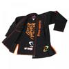 Kano Sports Jui Jitsu Gi Black with Orange Color Stiching & Embroidery (M4) view 2