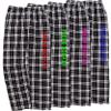 Field Hockey Black White Lounge Flannel Pant with Pockets (Royal Blue, YL) view 1