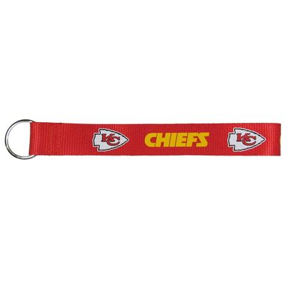 NFL Kansas City Chiefs Lanyard Key Chain, Red