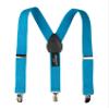 Spring Notion Boys' Elastic Suspenders with Leather Crosspatch Turquoise Large view 1