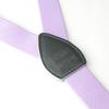 Spring Notion Boys' Elastic Suspenders with Leather Crosspatch Lilac Large view 3
