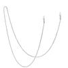 Jmkcoz Stainless Steel Eyeglass Holder Chain 80cm Eyeglass Necklace Chain Silver view 1