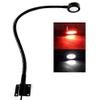 BiNFU Marine 12v Led White/Red Light, 20 inch gooseneck arm, dimmable Lamps, Flexible Reading Chart Light for Boat, Rv, Caravan view 2
