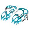 BRS-S3 Ultralight 14 Teeth Aluminium Alloy Bundled Crampons Ice Gripper Outdoor Ice Climbing Kits Crampons for Footwear (Blue) view 1