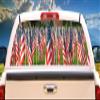 SignMission Never Forget Rear Window Graphic Truck View Thru Vinyl Decal Back view 1
