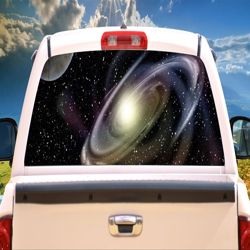 SignMission Out There Rear Window Graphic Truck View Thru Vinyl Decal Back