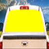 SignMission Yellow Rear Window Graphic Truck View Thru Vinyl Decal Back view 1