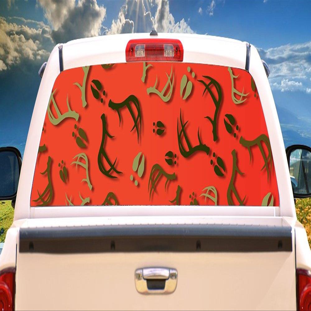 SignMission Nice Rack Rear Window Graphic Truck View Thru Vinyl Decal Back