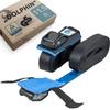 valonic Dolphin - tie Down Straps - 2 Pack, 11.5 ft x 1 inch, 2200 lbs, Protection pad, cam Buckle - for roof Rack, Surfboard, Kayak and Paddle Board, Black