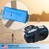 valonic Dolphin - tie Down Straps - 2 Pack, 11.5 ft x 1 inch, 2200 lbs, Protection pad, cam Buckle - for roof Rack, Surfboard, Kayak and Paddle Board, Black view 2