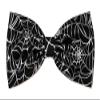EmilyRose Couture Halloween Hair Bow Collection (Headband, Metallic Spider Web/Black) view 1