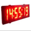 BestLED Double Sided Outdoor LED Race Timing Clock Door Open Mantainence Design IP64 Cabinet 5" High Character Hours Minutes Seconds Format Running Events Timing Clock