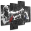 Bold Bloc Design - Georges St Pierre Alves UFC MMA Sports 240x135cm Multi Canvas Art Print Box Framed Picture Wall Hanging - Hand Made in The UK - Framed and Ready to Hang view 1