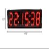 BESTLED 8" High Character Outdoor LED Race Timing Clock Double Sided Countdown/up time Display view 3