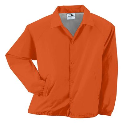 Augusta Sportswear Coach's Jacket 3100 (XXXL, Orange)