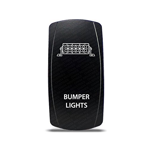 CH4X4 Rocker Switch Bumber Lights Symbol- White Led