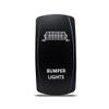 CH4X4 Rocker Switch Bumber Lights Symbol- White Led view 1