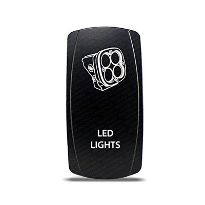 CH4X4 Rocker Switch Led Lights Symbol 5- Blue Led