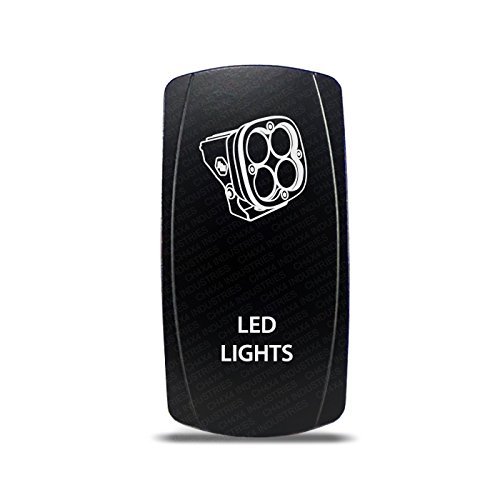 CH4X4 Rocker Switch Led Lights Symbol 5- Blue Led