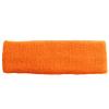 Couver Customize Number/Text Long Premium Light Orange Terry Head Sweatband(1 Piece) view 2