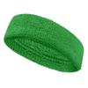 Couver Customize Number/Text Large Premium Bright Green Terry Head Sweatband(1 Piece) view 1