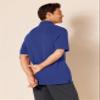 Amazon Essentials Men's Regular-Fit Cotton Pique Polo Shirt (Available in Big & Tall), Navy, Large view 3