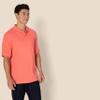 Amazon Essentials Men's Regular-Fit Cotton Pique Polo Shirt (Available in Big & Tall), Coral Orange, X-Large view 4