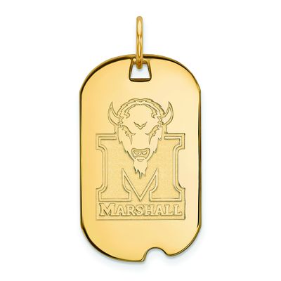 Sterling Silver LogoArt University of Kansas Small Dog Tag