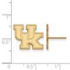 Kentucky Small (1/2 Inch) Post Earrings (14k Yellow Gold) view 2