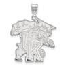 Kentucky Extra Large (1 Inch) Pendant (10k White Gold) view 1