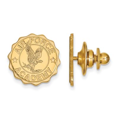 Air Force Crest Lapel Pin (14k Yellow Gold)