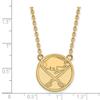 LogoArt 10k Yellow Gold Nhl Buffalo Sabres Large Pendant Necklace view 3