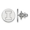 LogoArt University of Illinois Lapel Pin (14k White Gold) view 1