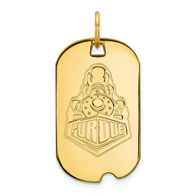 Sterling Silver LogoArt University of Illinois Small Dog Tag