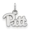 Sterling Silver LogoArt Kansas State University Small Dog Tag view 1