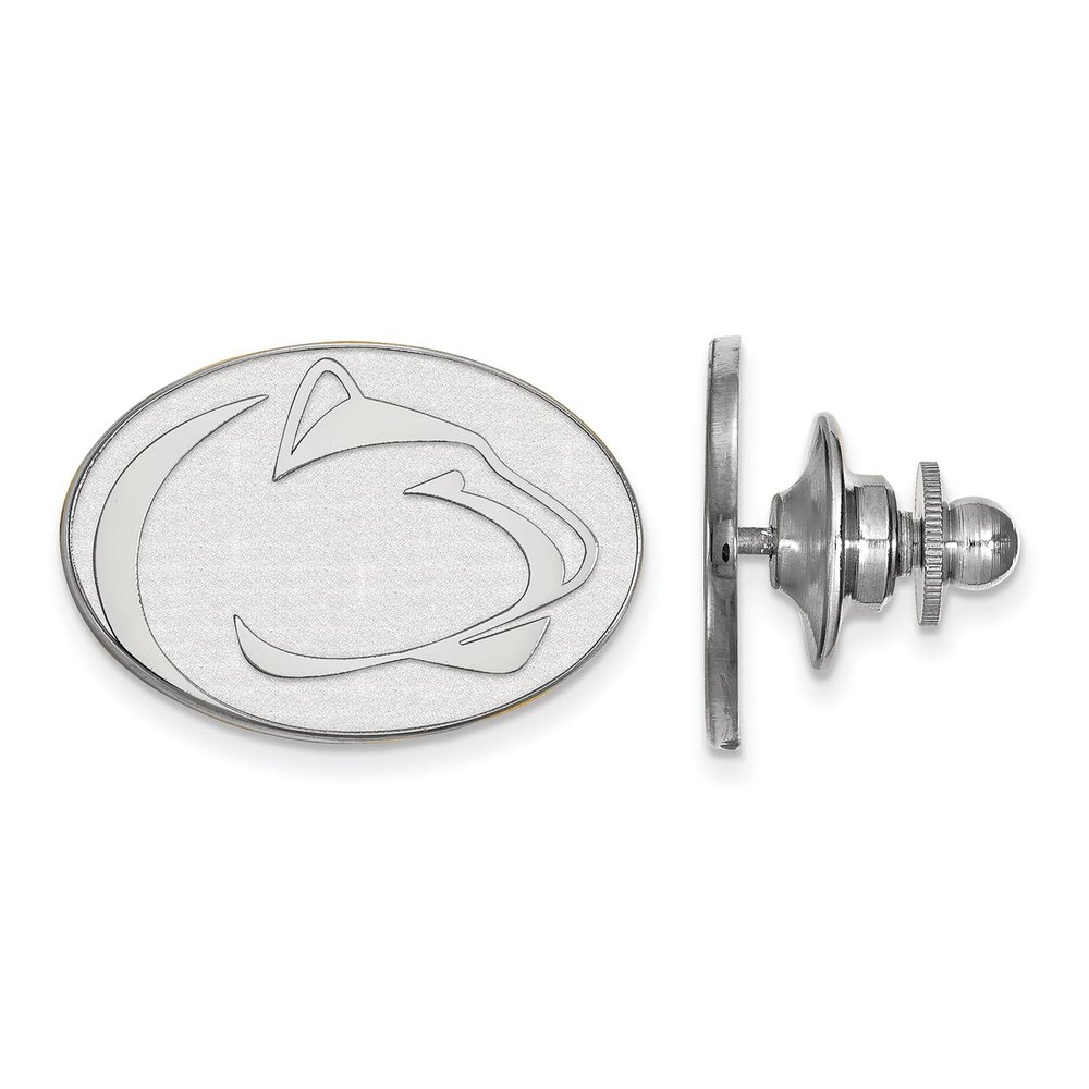 14k White Gold Logoart Penn State University Lapel Pin