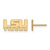 LSU Extra Small (3/8 Inch) Post Earrings (14k Yellow Gold) view 1