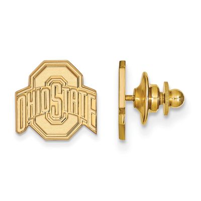 14k Yellow Gold Logoart Ohio State University Lapel Pin