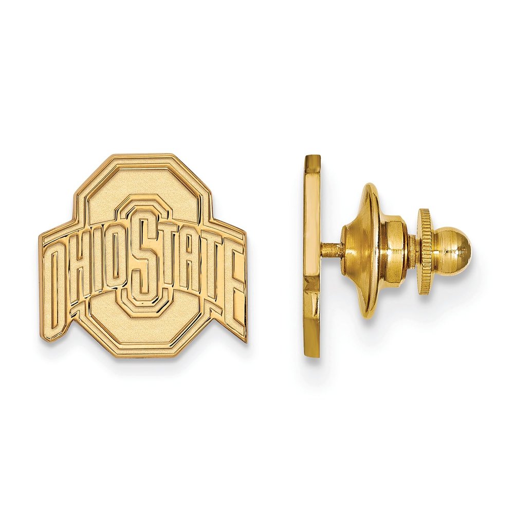 14k Yellow Gold Logoart Ohio State University Lapel Pin