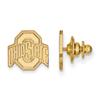 14k Yellow Gold Logoart Ohio State University Lapel Pin view 1