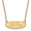 Mississippi Small (1/2 Inch) Pendant w/Necklace (14k Yellow Gold) view 1