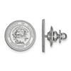 Illinois Crest Lapel Pin (14k White Gold) view 1