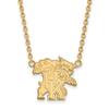Kentucky Large (3/4 Inch) Pendant w/ Necklace (10k Yellow Gold) view 1